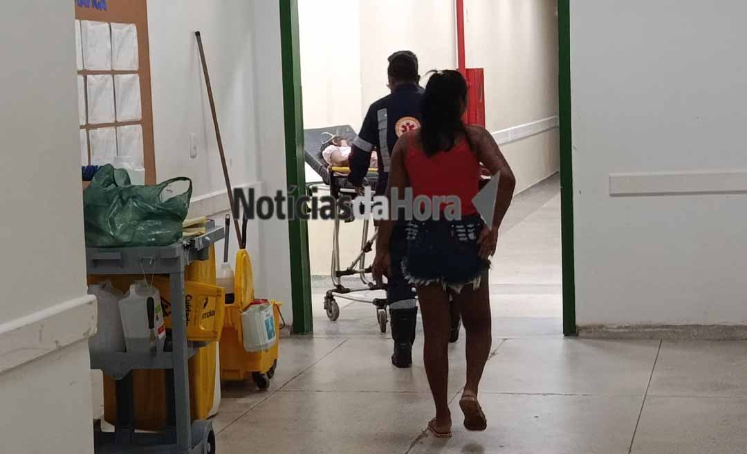 Menina passa mal e é internada em estado grave após comer bombom entregue por desconhecido em Rio Branco