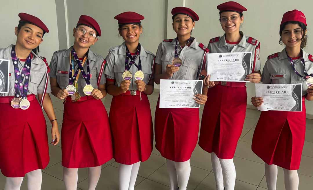 Estudantes do Colégio Militar Dom Pedro II conquistam medalhas na Olimpíada de Química Quimeninas 2025