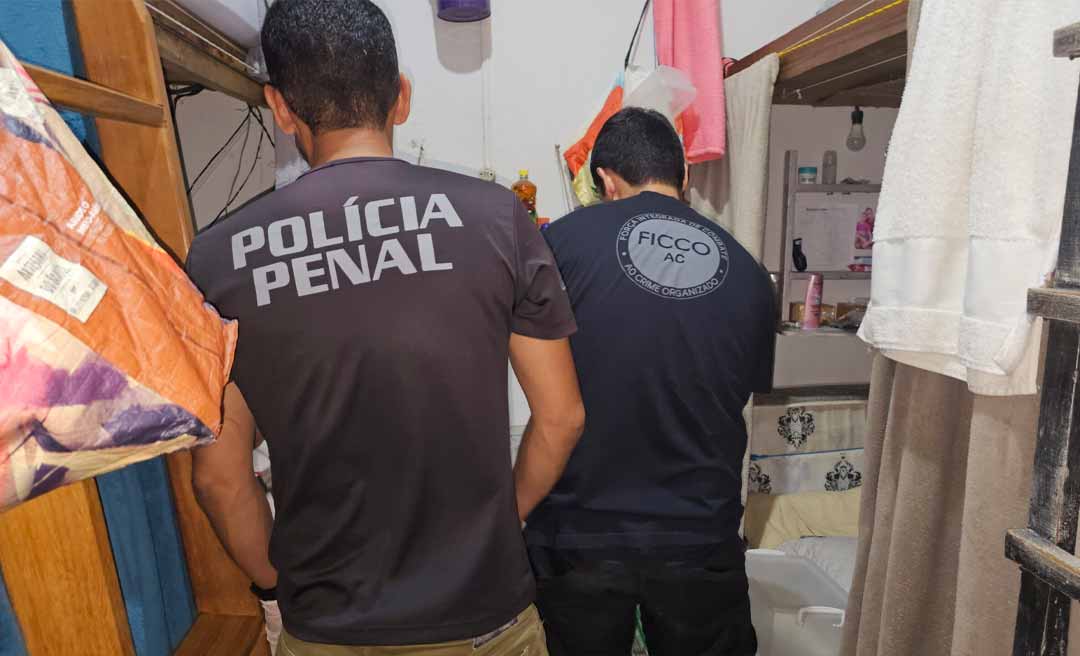 Polícia Penal deflagra 10ª fase da Operação Mute em presídio de Rio Branco