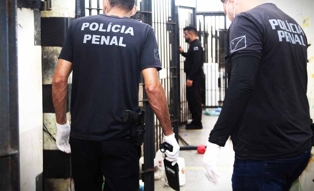 Operação Mute para combater facções é realizada nos presídios do interior do Acre