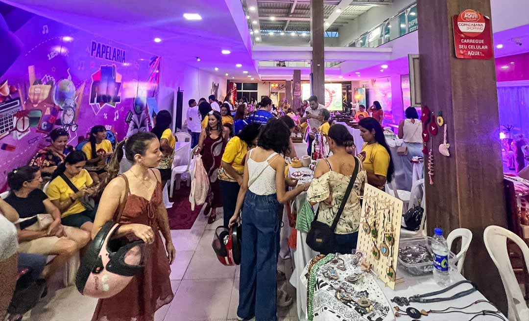 Feira de Artesanato da Prefeitura de Cruzeiro do Sul tem desfile como destaque no terceiro dia