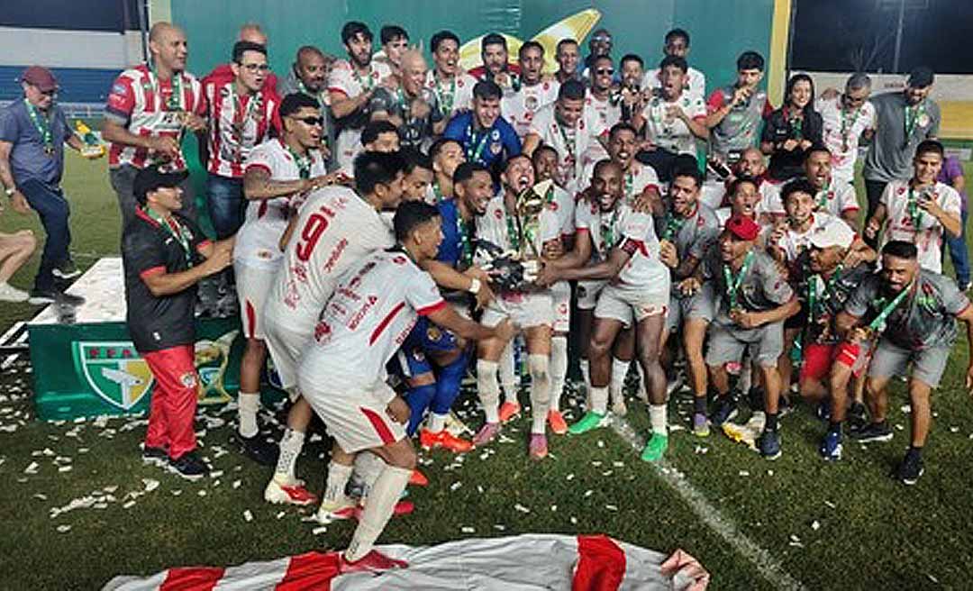 Santa Cruz-AC vence o Rio Branco-AC e conquista título inédito do Campeonato Acreano