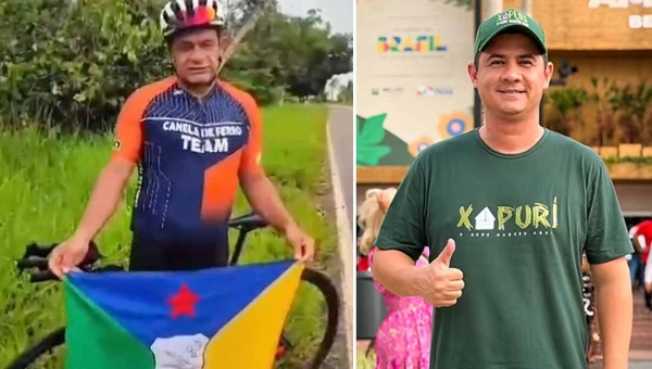 Ciclista diz que Xapuri deixou de ser representada em competição na Capital por falta de apoio do prefeito Maxsuel Maia