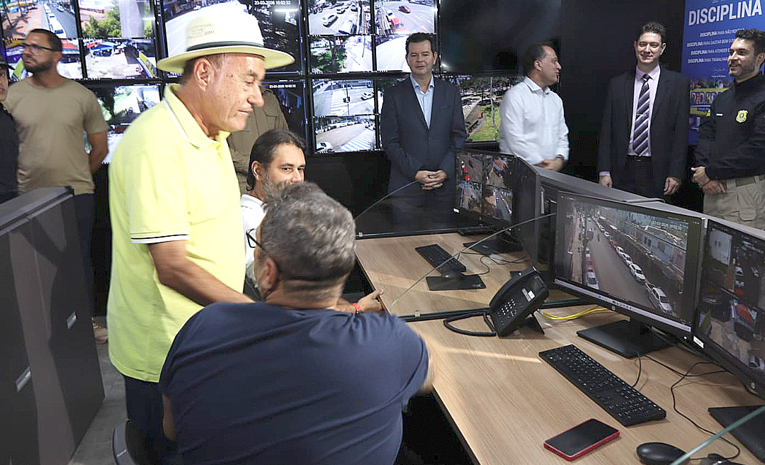 Prefeitura de Rio Branco inaugura centro integrado de monitoramento: “Sistema aumenta em até 10 vezes a eficiência da segurança na Capital”