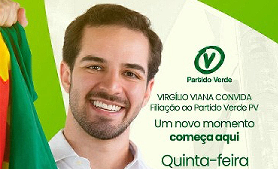 Filho de Tião Viana se filia ao PV na quinta e pai revela descontentamento com o PT: ‘obrigado pelo carinho, a acolhida, e a mão estendida ao meu filho’