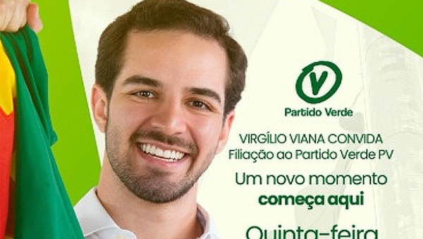 Filho de Tião Viana se filia ao PV na quinta e pai revela descontentamento com o PT: ‘obrigado pelo carinho, a acolhida, e a mão estendida ao meu filho’