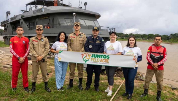 Programa Juntos pelo Acre chega aos ribeirinhos de Porto Walter nesta quinta e realiza atendimentos até sábado