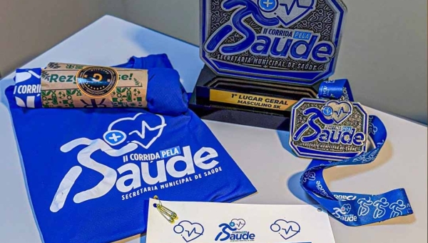 Entrega de kits da II Corrida pela Saúde acontece nesta sexta-feira (27), na Praça da Revolução