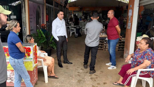Vereador Samir Bestene destaca agenda no Mercado da Estação e cobra melhorias no local para aumentar o fluxo de clientes