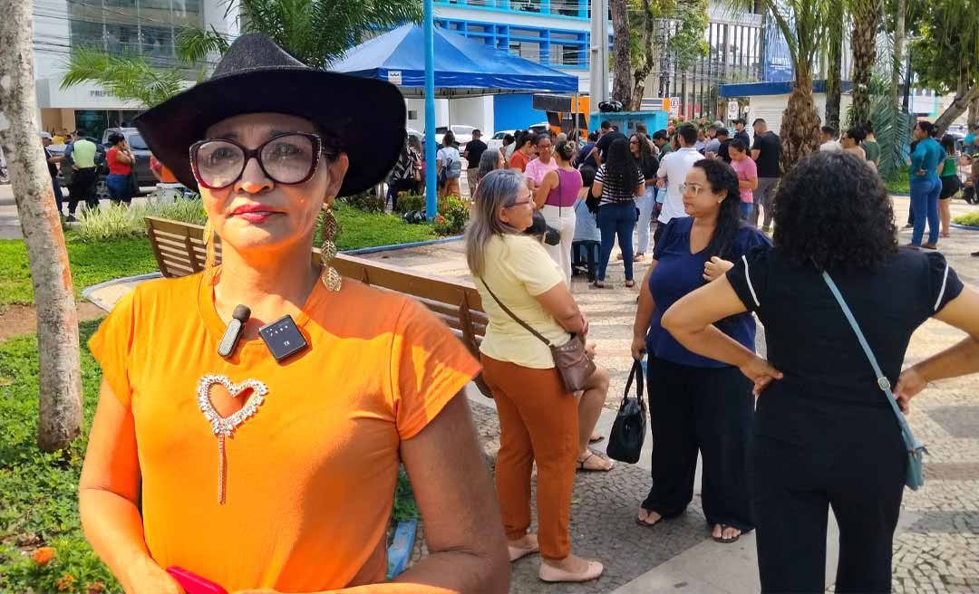 “Esperamos uma proposta concreta até abril”, diz presidente do Sinteac durante mobilização de servidores da Educação em Rio Branco