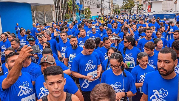 II Corrida pela Saúde reúne mais de 1.000 pessoas e consolida evento como sucesso em Rio Branco