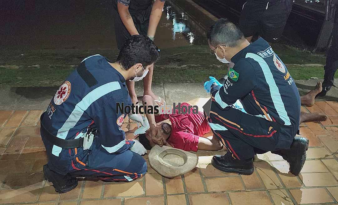 Ataque violento deixa morador em situação de rua ferido na região da Gameleira, 2º Distrito da Capital