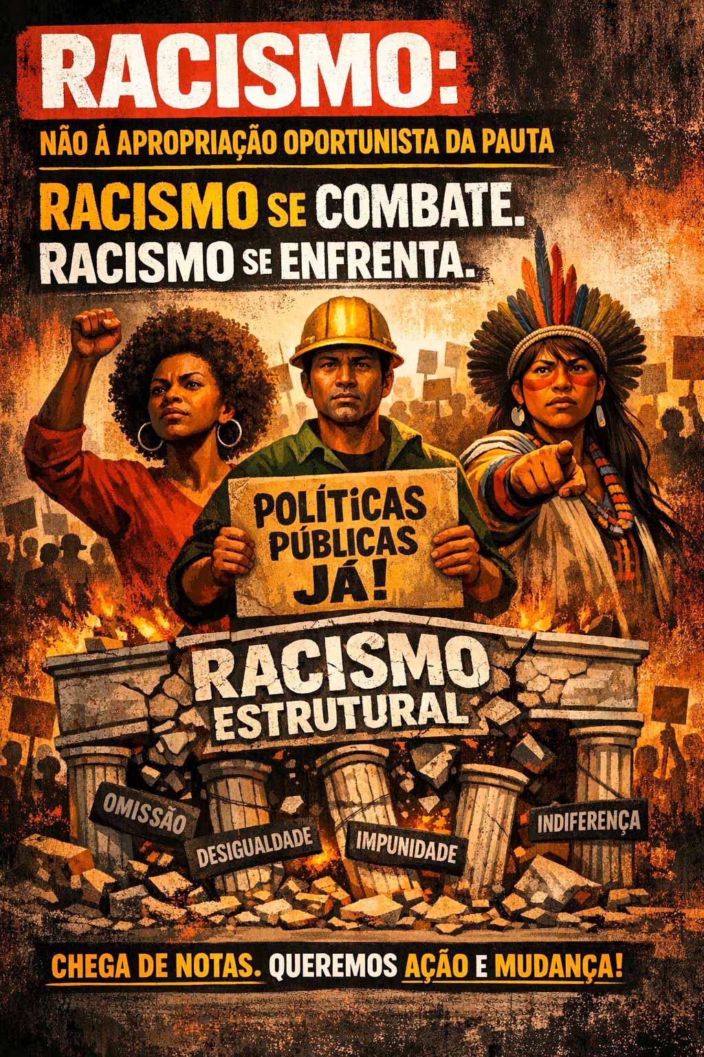 Racismo: não à apropriação oportunista da pauta