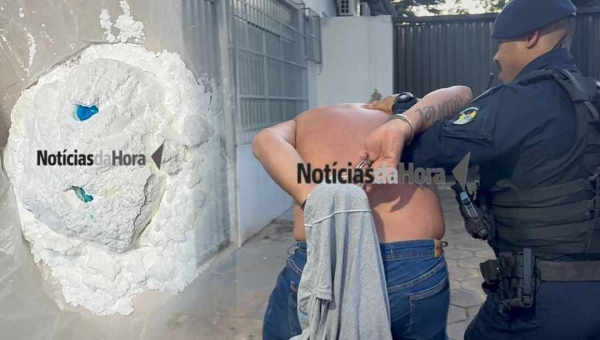 Boca de fumo do "Gildo" é estourada por militares da Força Tática que apreendem droga e prendem suspeito