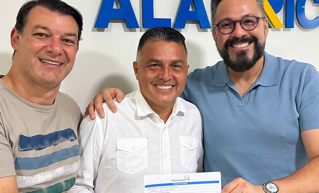 Vereador Eber Machado se filia ao Republicanos e confirma pré-candidatura a deputado federal