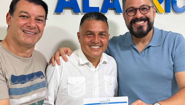 Vereador Eber Machado se filia ao Republicanos e confirma pré-candidatura a deputado federal