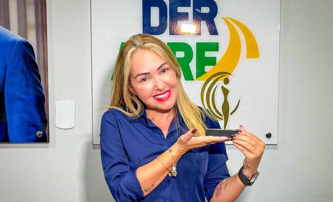 Sula Ximenes recebe título Mulher Destaque Cruzeirense por trabalho no Juruá