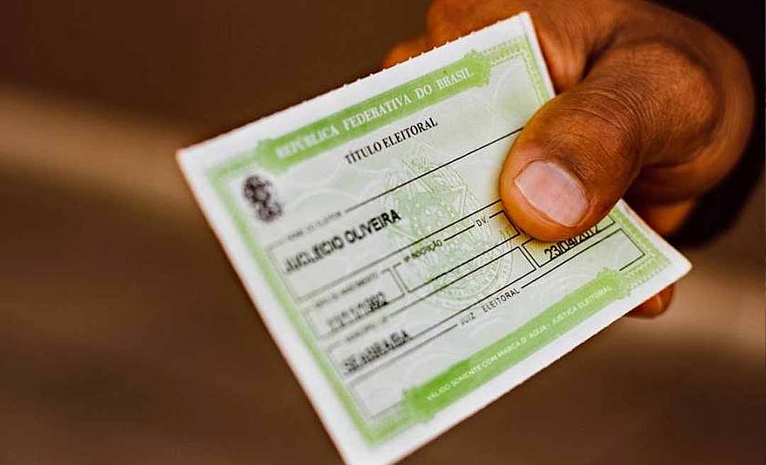Eleitor acreano deve regularizar título até 6 de maio para votar em 2026