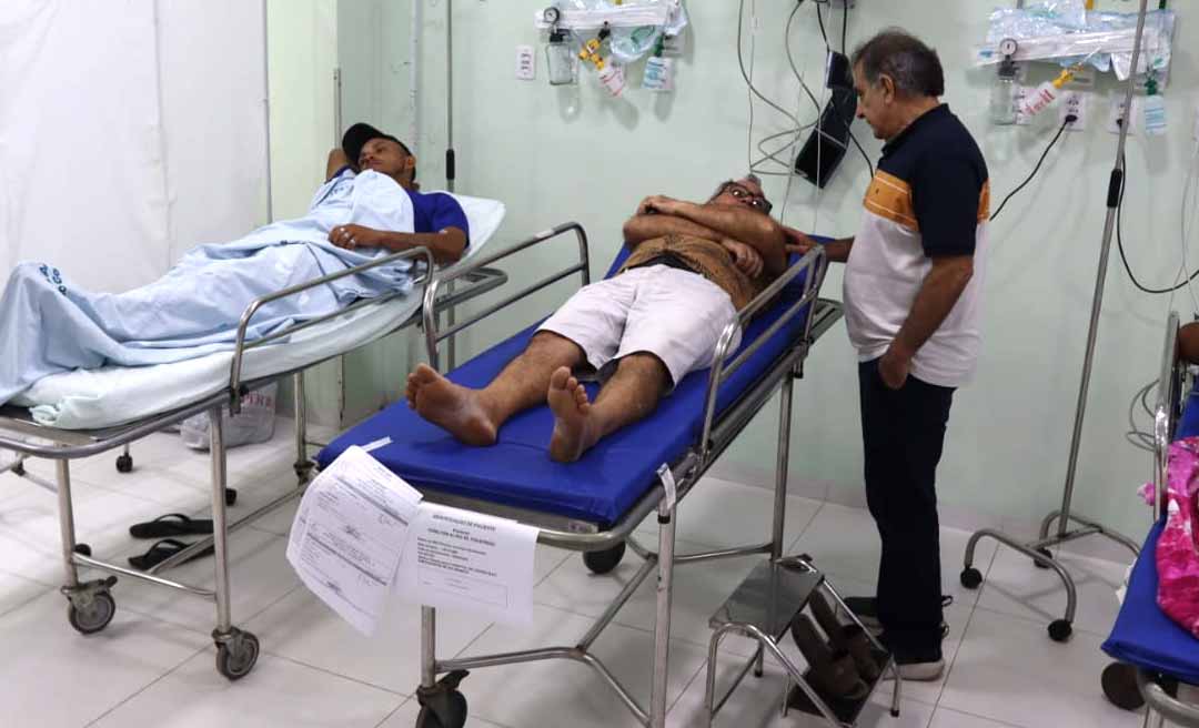 “Queremos saber as reais necessidades da população”, diz Bestene em visita surpresa ao Pronto-Socorro de Rio Branco