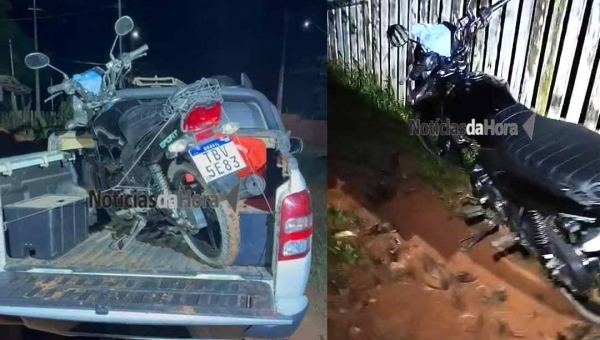 Entregador tem moto roubada e veículo é recuperado pela Força Tática no Segundo Distrito