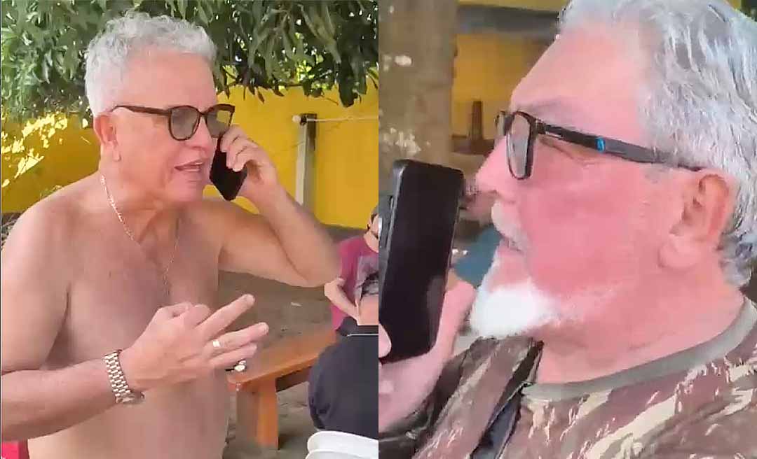 Por telefone e aos gritos, Birico pede a Ronaldo Caiado fuzilamento de quem tem “acima de três passagens por presídio”