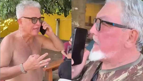 Por telefone e aos gritos, Birico pede a Ronaldo Caiado fuzilamento de quem tem “acima de três passagens por presídio”