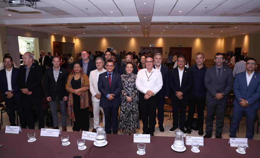 Governos do Acre e de Ucayali realizam 1ª Reunião do Comitê de Fronteira Centro Brasil-Peru