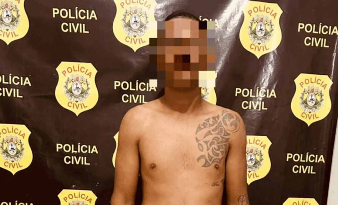 Suspeito de furto é preso enquanto descarregava caminhão de água em Tarauacá