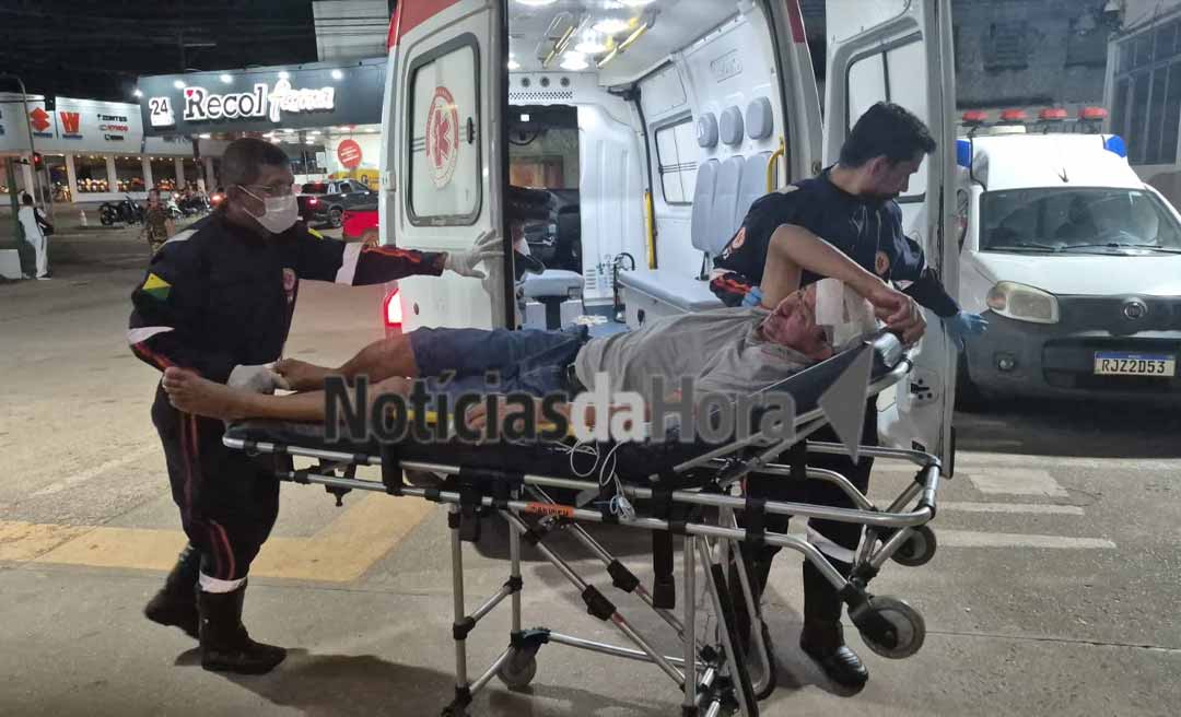 Homem é espancado e fica ferido após ataque em bairro de Rio Branco