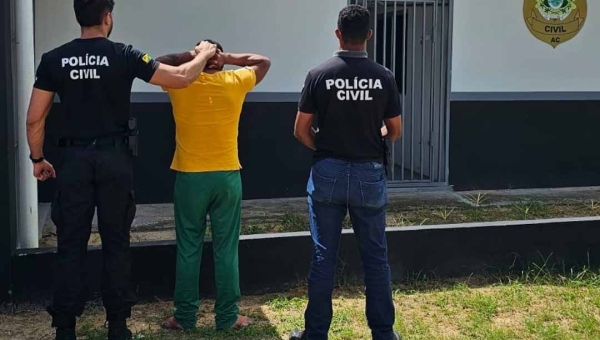Padrasto acusado pelo estupro de enteada de 9 anos é preso em Rodrigues Alves