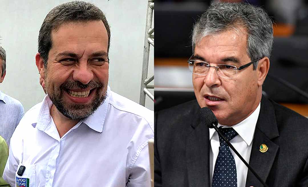 Em Rio Branco, Guilherme Boulos diz que Jorge Viana ‘representa o retorno do prestígio do Acre em Brasília