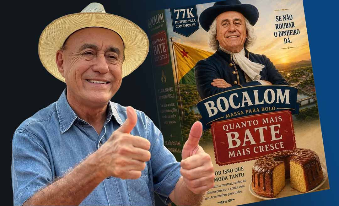 “Quanto mais batem, mais a gente cresce”, diz Tião Bocalom ao celebrar 77 mil seguidores nas redes sociais