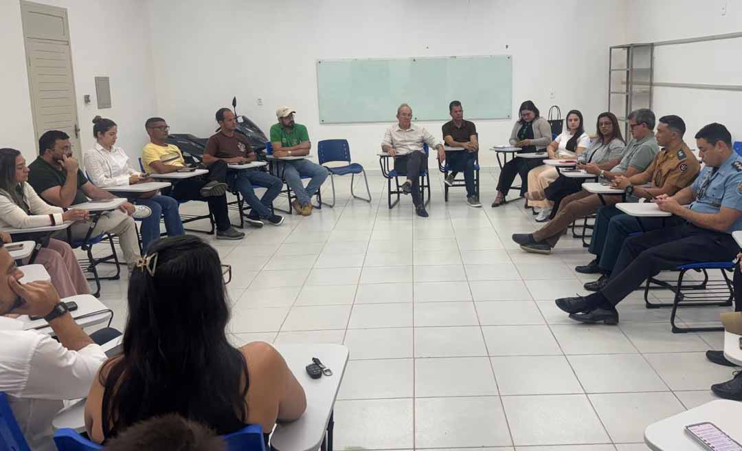 Secretário de Governo cumpre agenda institucional em Feijó visando unidade política e fortalecimento das ações de governo