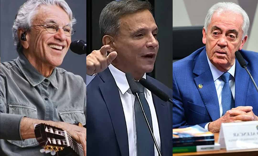 Marcio Bittar é repreendido por Otto Alencar ao dizer que Caetano Velloso pegou em armas durante a Ditadura Militar