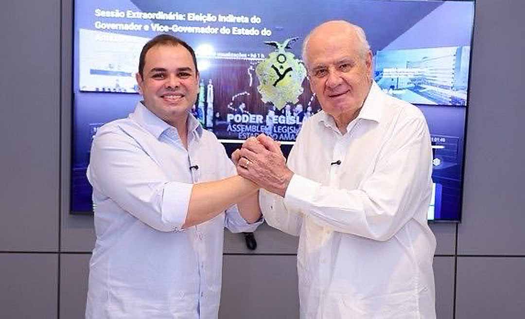 Eleição indireta na Assembleia Legislativa confirma Roberto Cidade como governador do Amazonas