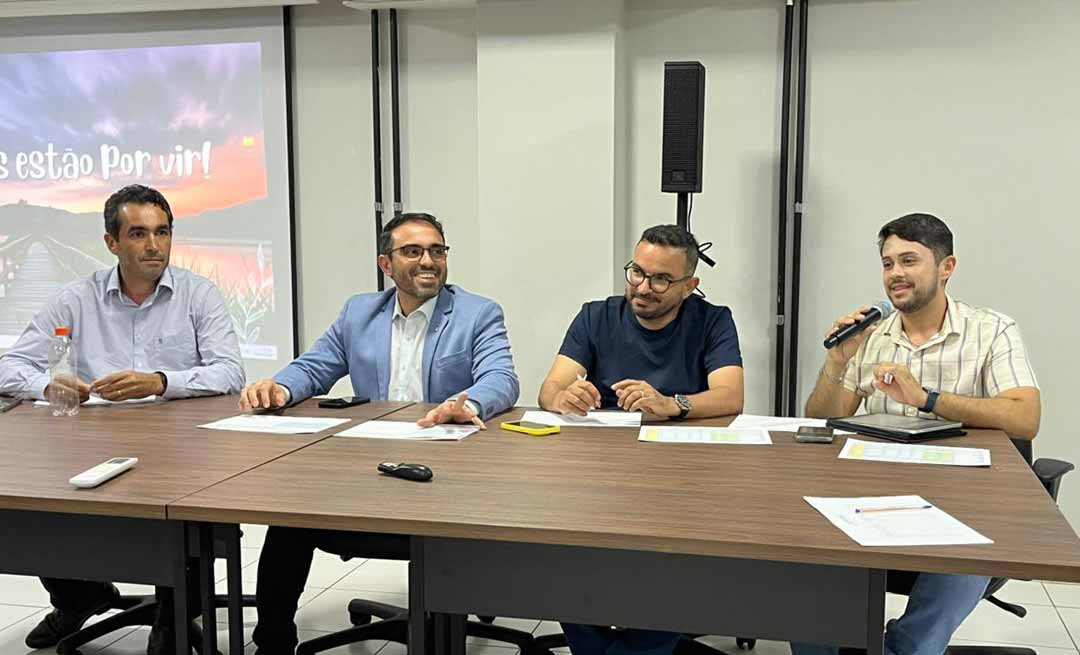 Prefeitura de Rio Branco apresenta proposta de reajuste salarial a sindicatos em reunião institucional