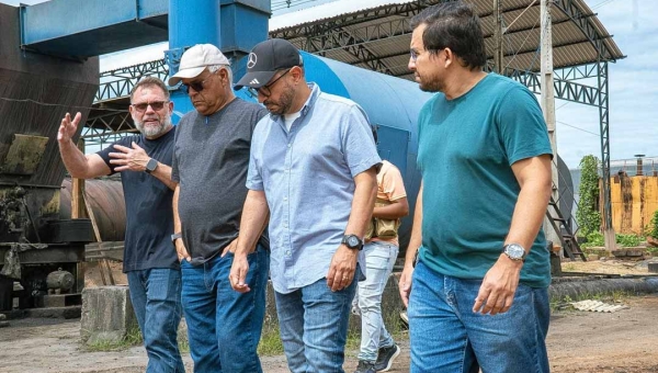 Prefeito vistoria usina de asfalto e anuncia reforço nas ações de tapa-buracos em Rio Branco