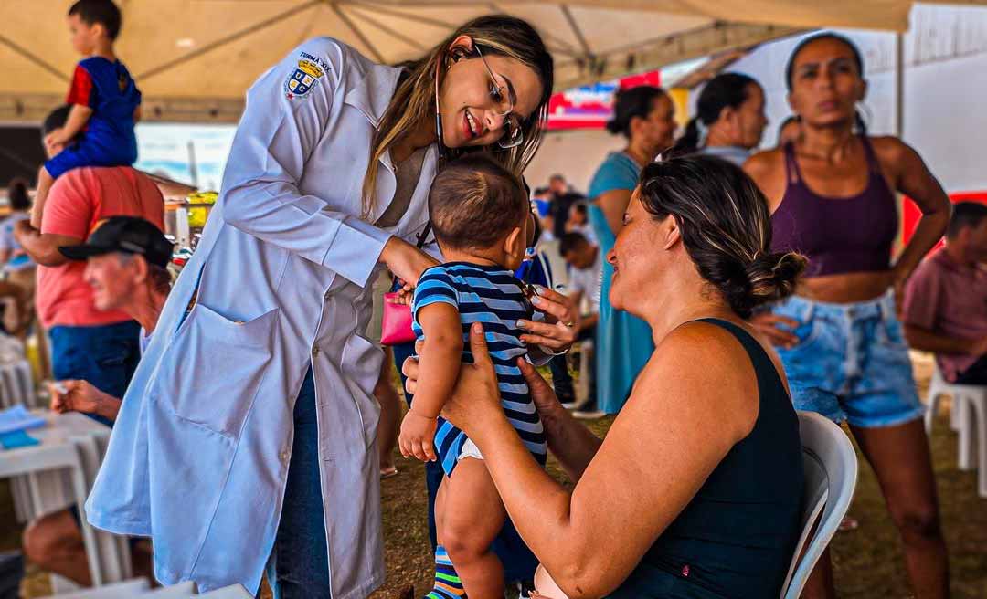 Prefeitura de Rio Branco realiza mais uma edição do Saúde na Comunidade no bairro Bahia Velha