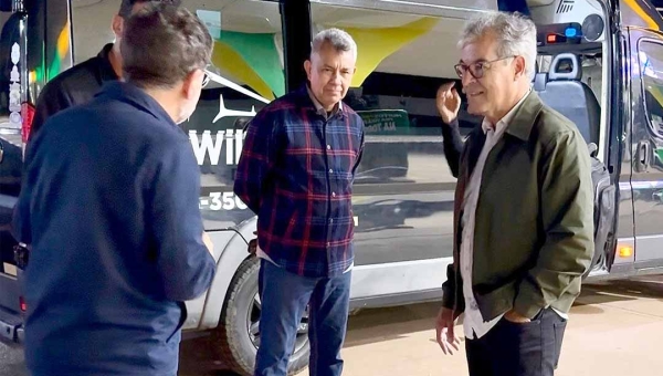 “É hora do Acre voltar a acreditar”, diz Jorge Viana ao iniciar viagem pelo interior