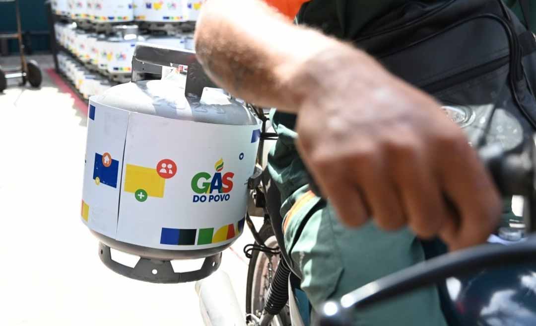 Acre tem mais de 41 mil famílias atendidas pelo Gás do Povo em maio