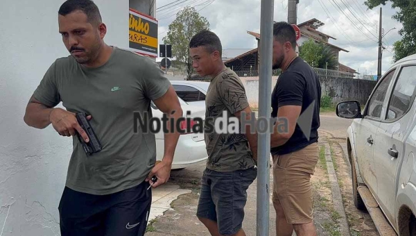 Foragido da justiça condenado por homicídio é capturado pela Polícia Civil em área de mata no Calafate