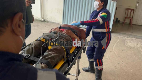 Trabalhador rural sofre traumatismo craniano após ser atingido por galho de árvore em Porto Acre