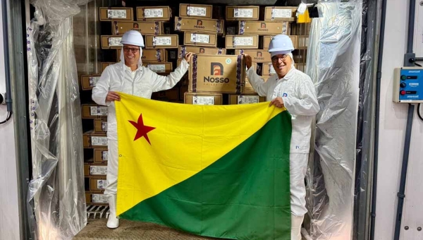 Exportações de carne do Acre avançam e frigorífico embarca primeiro container para Singapura
