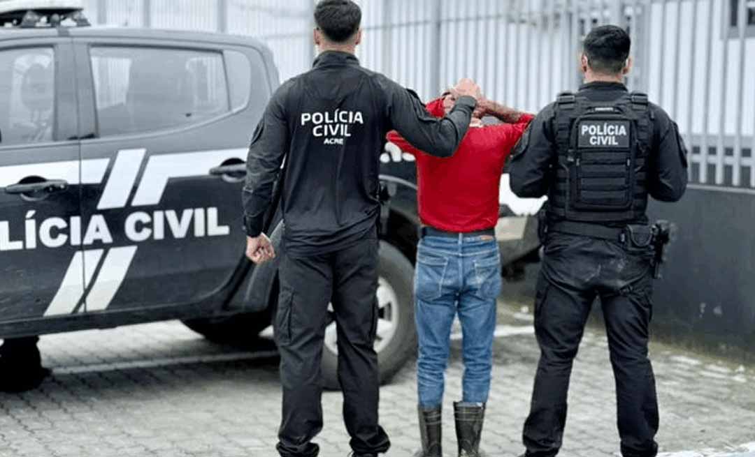 Homem é preso pela Polícia Civil suspeito de estuprar enteadas de 9 e 17 anos; polícia investiga conivência da mãe