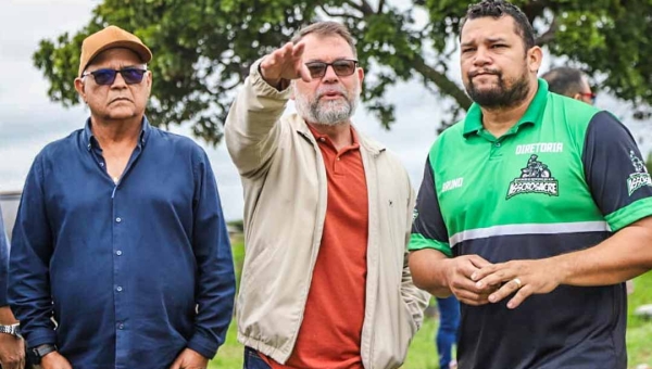 Durante visita à Arena Race, Alysson Bestene anuncia recuperação do espaço para eventos esportivos em Rio Branco