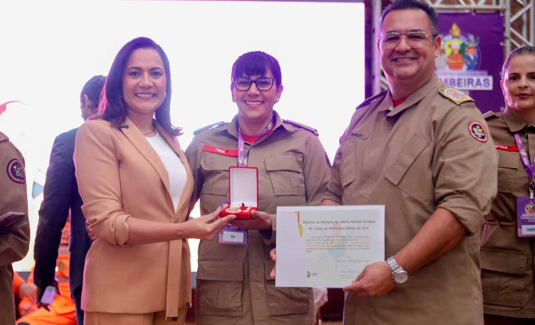 Governadora Mailza Assis reforça protagonismo feminino nas corporações durante encontro nacional de bombeiras militares no Acre