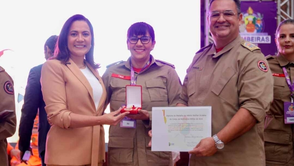 Governadora Mailza Assis reforça protagonismo feminino nas corporações durante encontro nacional de bombeiras militares no Acre