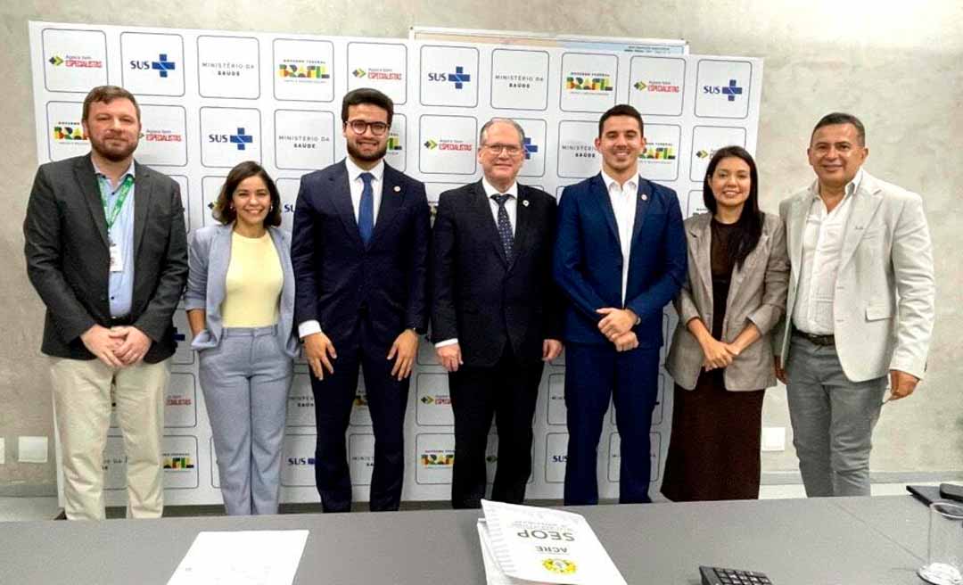 Governo do Acre consegue garantia de agilidade na liberação de recursos federais para a nova maternidade e de outras unidades de saúde