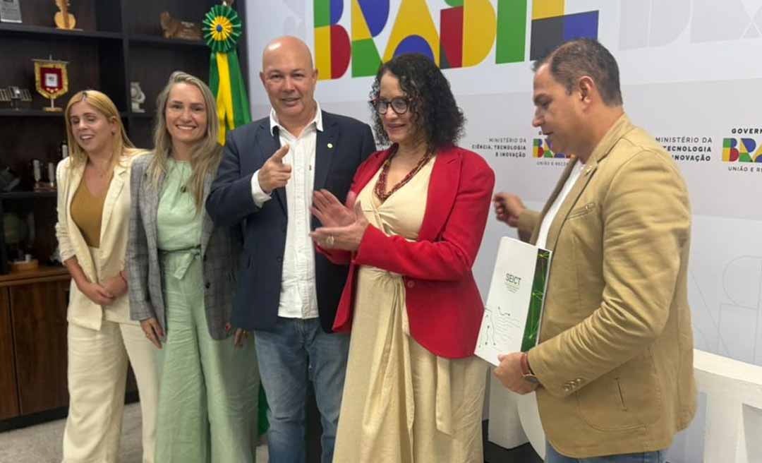 Deputado José Adriano articula reunião em Brasília para garantir investimentos em ciência e inovação no Acre
