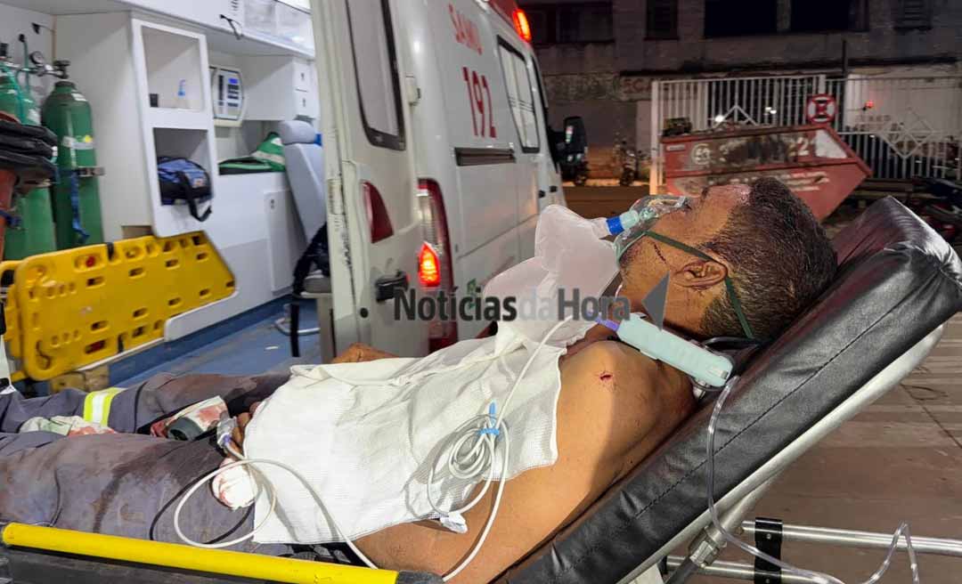 Homem é cercado por grupo e esfaqueado cinco vezes enquanto voltava para casa em Rio Branco